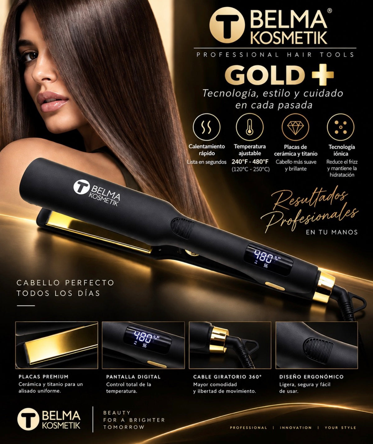 Plancha Gold+ 450°F